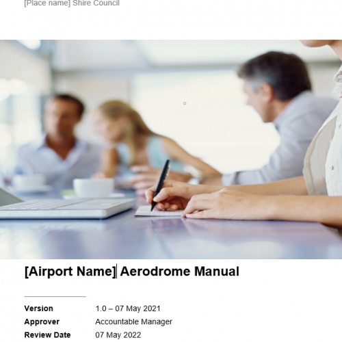 What we learnt about writing Aerodrome Manuals