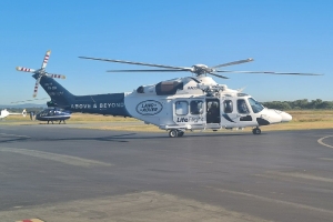 LifeFlight water winch training at Redcliffe Aerodrome (YRED)